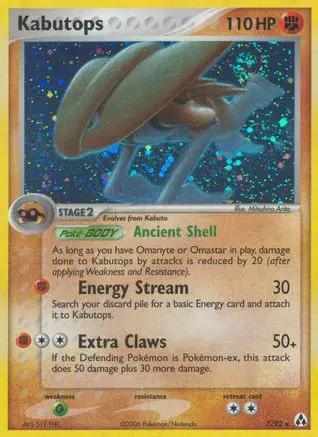 Kabutops 007/92 - Legend Maker Holofoil