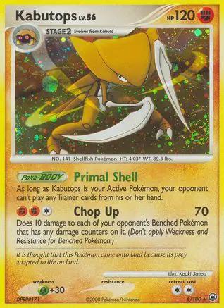 Kabutops 006/100 - Majestic Dawn Reverse Holofoil