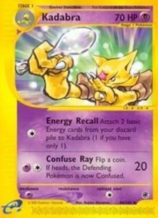 Kadabra 084/165 - Expedition Reverse Holofoil