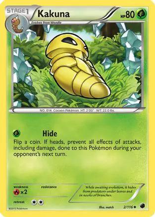 Kakuna 002/116 - Plasma Freeze Reverse Holofoil