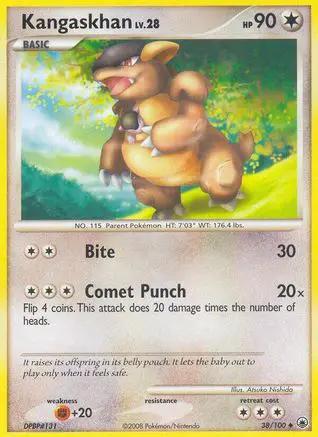 Kangaskhan 038/100 - Majestic Dawn Reverse Holofoil