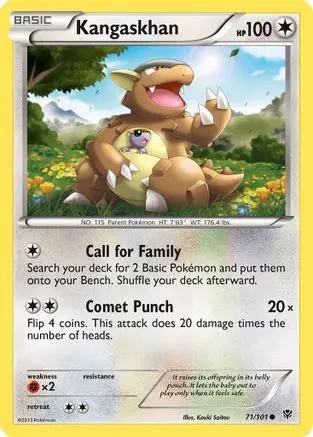 Kangaskhan 071/101 - Plasma Blast Reverse Holofoil