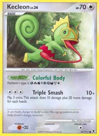 Kecleon 067/111 - Rising Rivals Reverse Holofoil