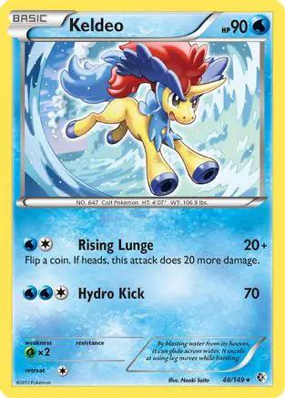 Keldeo 048/149 - Boundaries Crossed Reverse Holofoil