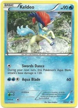 Keldeo (Tinsel Holo) BW60 - Black and White Promos Holofoil