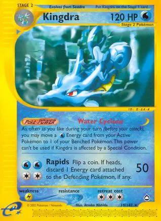 Kingdra 019/147 - Aquapolis Reverse Holofoil