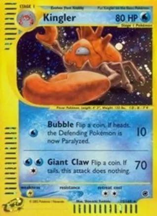 Kingler 015/165 - Expedition Reverse Holofoil