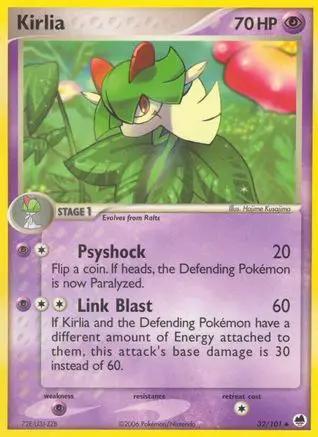 Kirlia 032/101 - Dragon Frontiers Reverse Holofoil