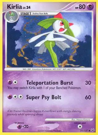 Kirlia 051/127 - Platinum Reverse Holofoil