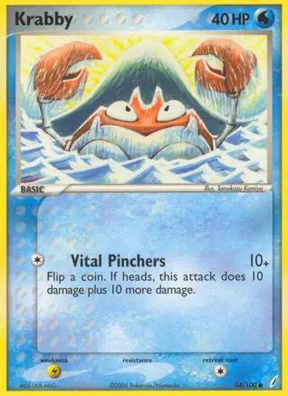 Krabby 054/100 - Crystal Guardians