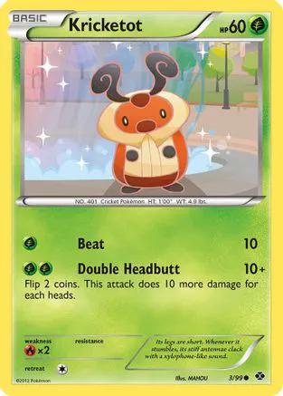 Kricketot 003/99 - Next Destinies Reverse Holofoil