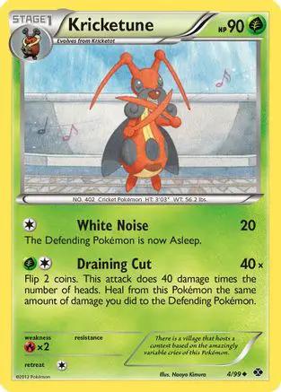Kricketune 004/99 - Next Destinies Reverse Holofoil