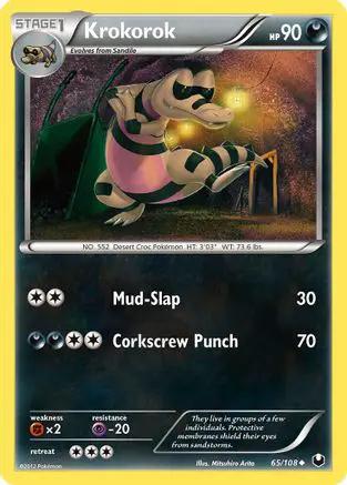 Krokorok 065/108 - Dark Explorers Reverse Holofoil