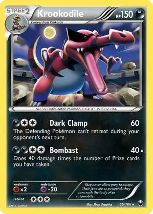 Krookodile 066/108 - Dark Explorers Holofoil