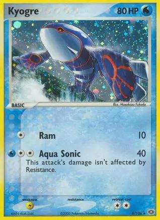 Kyogre 006/106 - Emerald Reverse Holofoil