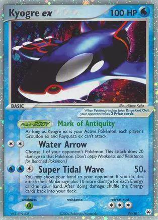 Kyogre ex 094/101 - Hidden Legends Holofoil