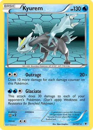 Kyurem 034/101 - Noble Victories Holofoil