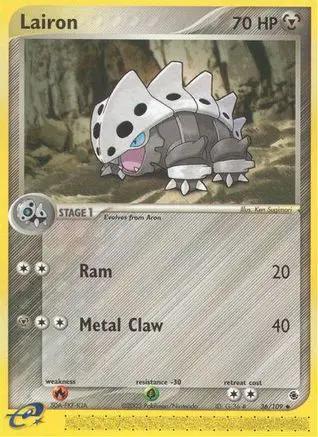 Lairon 036/109 - Ruby and Sapphire Reverse Holofoil