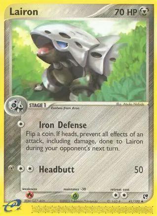 Lairon 041/100 - Sandstorm Reverse Holofoil