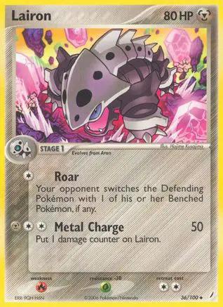 Lairon 036/100 - Crystal Guardians Reverse Holofoil