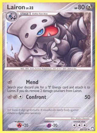 Lairon 053/123 - Mysterious Treasures Reverse Holofoil