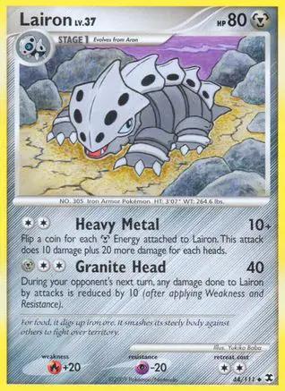 Lairon 044/111 - Rising Rivals Reverse Holofoil