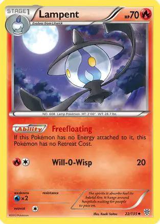 Lampent 022/135 - Plasma Storm Reverse Holofoil