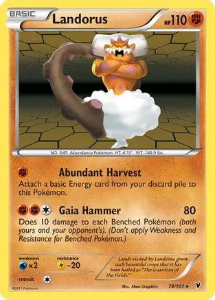 Landorus 074/101 - Noble Victories Holofoil