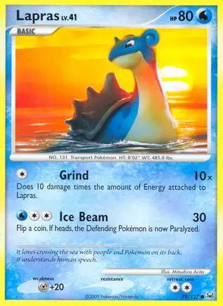 Lapras 079/127 - Platinum Reverse Holofoil