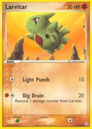 Larvitar 063/109 - Team Rocket Returns