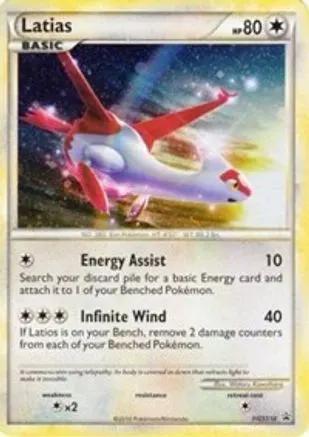 Latias (Cosmos Holo) HGSS10/25 - HGSS Promos Holofoil