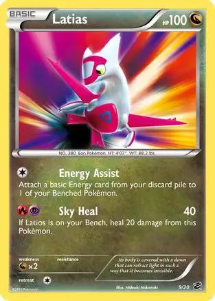Latias 009/20 - Dragon Vault Holofoil