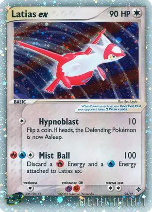 Latias ex 093/97 - Dragon Holofoil