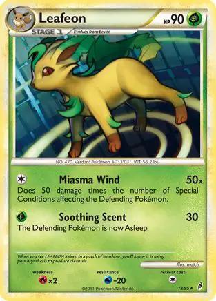 Leafeon 013/95 - Call of Legends Reverse Holofoil