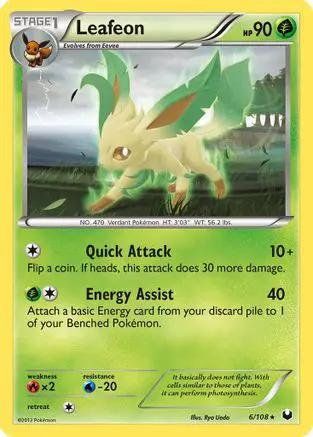 Leafeon 006/108 - Dark Explorers