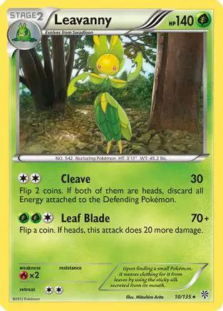 Leavanny 010/135 - Plasma Storm Reverse Holofoil