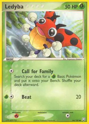 Ledyba 064 - Team Rocket Returns - Reverse Holofoil