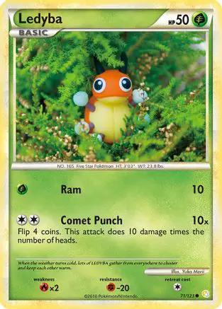 Ledyba 071/123 - HeartGold SoulSilver
