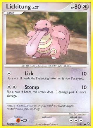 Lickitung 091/132 - Secret Wonders