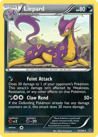 Liepard 065/98 - Emerging Powers Reverse Holofoil
