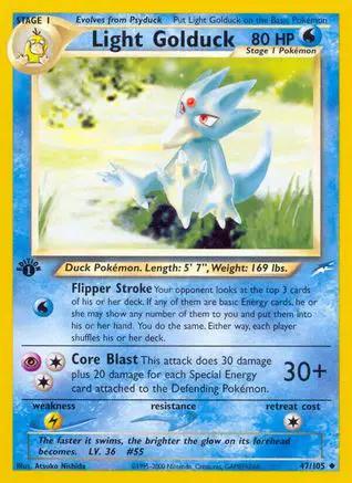 Light Golduck 047/105 - Neo Destiny 1st Edition