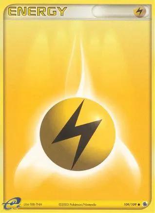 Lightning Energy 109/109 - Ruby and Sapphire Reverse Holofoil