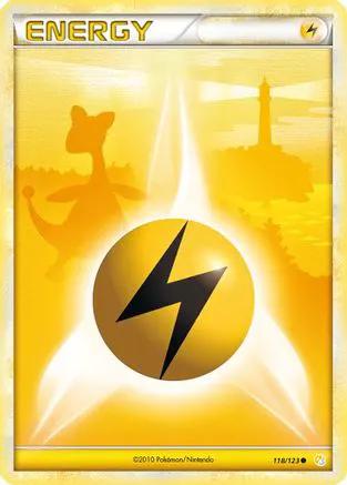 Lightning Energy 118/123 - HeartGold SoulSilver