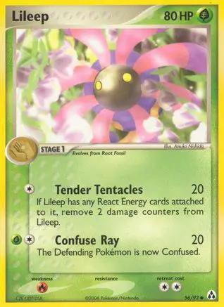 Lileep 056/92 - Legend Maker Reverse Holofoil