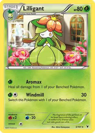 Lilligant 005/101 - Noble Victories Reverse Holofoil
