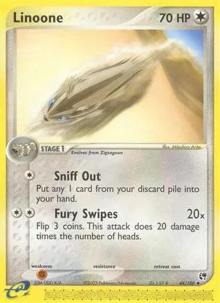 Linoone 044/44 - Sandstorm Reverse Holofoil
