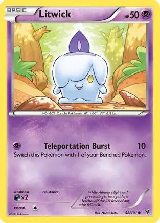 Litwick 058/101 - Noble Victories Reverse Holofoil