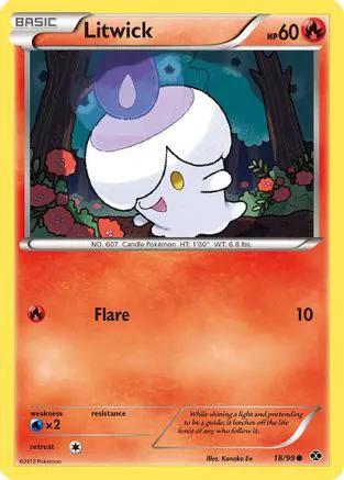 Litwick 018/99 - Next Destinies Reverse Holofoil