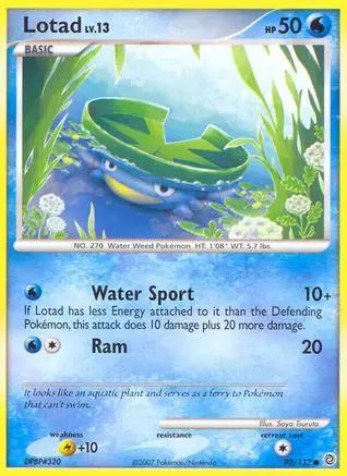 Lotad 092/132 - Secret Wonders Reverse Holofoil