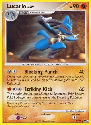 Lucario 002/017 - POP Series 8 Holofoil